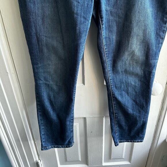 GAP Girlfriend Jeans Dark Indigo - Picture 6 of 9